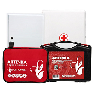 Аптечка для оказания работниками первой помощи по приказу №262н